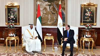 السيسي وبن زايد يبحثان أزمة سد النهضة الإثيوبي.. ويؤكدان ضرورة التعاون لحماية الأمن القومي العربي