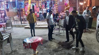 تحرير 8 محاضر ومصادرة 42 شيشة بمقاهٍ بحي شرق شبرا الخيمة 