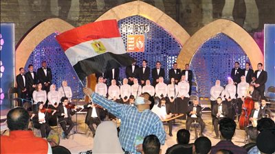 قصور الثقافة تبدأ لياليها الثقافية والفنية الرمضانية بسور القاهرة الشمالي (صور)