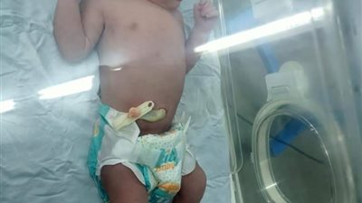 العثور على رضيع في المنوفية وإيداعه حضانة مستشفى أشمون العام