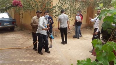 لمنع انتشار كورونا.. استمرار حملات التعقيم والتطهير بحي شرق ومركزي أبنوب وساحل سليم 