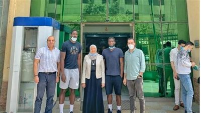 ثنائي سلة الزمالك المحترفين يخضعان لفحوصات طبية (صور)