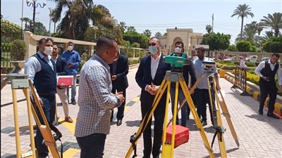 نائب محافظ كفر الشيخ يعلن العاملين بنظم المعلومات الجيومكانية على أحدث الأجهزة للحد من الحفر العشوائي