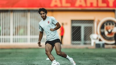 محمد هاني يشارك في مران الأهلي