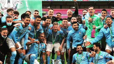 مانشستر سيتي يفوز على توتنهام بهدف ويتوج بكأس الرابطة الإنجليزية