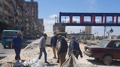استجابة لشكاوي المواطنين.. حملة لمطاردة نباشي القمامة بشرق الإسكندرية