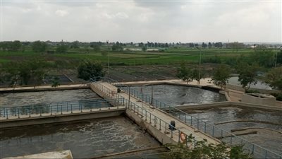 البيئة تشن حملات تفتيشية على محطات معالجة الصرف الصحي التى تصرف على مصرف الرهاوى 