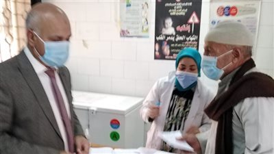 استمرار تطعيم كبار السن بلقاح كورونا في الغربية