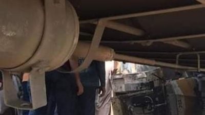 تفاصيل اصطدام قطار بالمنوفية بـ