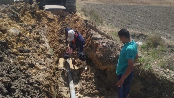 إصلاح خطوط مياه