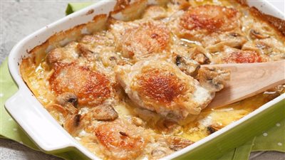 تُعد مصدرا هاما للبروتين.. طريقة عمل طاجن الدجاج بالمشروم