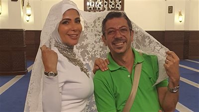 كواليس ظهور منى زكي بفستان الزفاف في مسلسل لعبة نيوتن (صور)