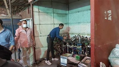 غلق 12 مقهى وتحرير 36 محضر مخالفة عدم ارتداء كمامة بشبرا الخيمة 