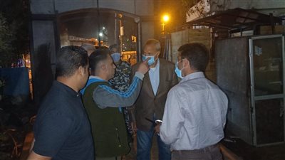 ضبط 1770 شيشة وتحرير 1306 محاضر مخالفات لعدم ارتداء كمامة وغلق 125 مقهى بالقليوبية