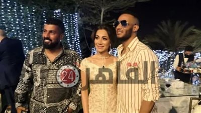 محمد رمضان ومحمد سامي في حفل سحور بسمة وهبة