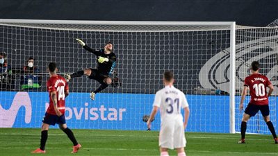 التعادل السلبي يحسم الشوط الأول من مباراة ريال مدريد وأوساسونا في الدوري