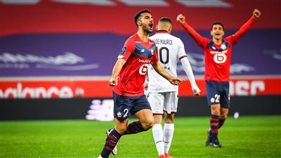 ليل يهزم نيس بهدفين ويواصل زحفه نحو لقب الدوري الفرنسي