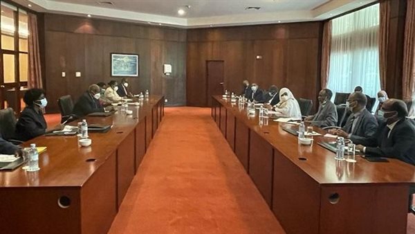 لقاء وزيرة خارجية