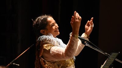 غالية بن علي تتألق في سهرة رمضانية بأوبرا الإسكندرية 