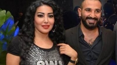 زغرودة من أحمد سعد على صورة زفاف طليقته سمية الخشاب