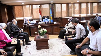 محافظ الغربية يتابع مشروعات المبادرة الرئاسية 