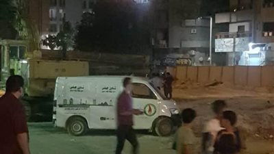 مصدر أمني: إخلاء الأبراج السكنية بمحيط كسر ماسورة الغاز بشارع ترسا