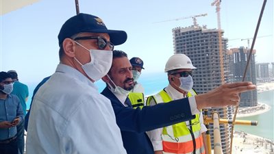السفير الألماني بالقاهرة يتفقد مشروعات مدينة العلمين الجديدة