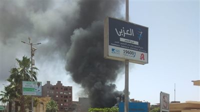 اندلاع حريق هائل في مستشفى الأقصر الدولي