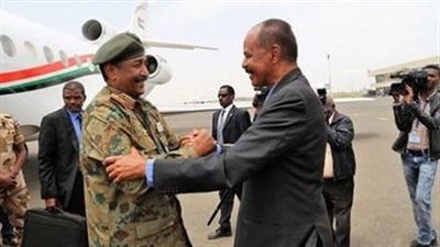 السودان وأريتريا يتفقان على تكوين لجان مشتركة لبحث الحلول الممكنة لقضايا الإقليم