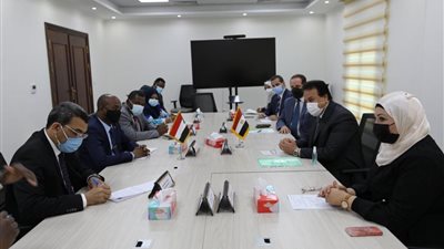 وزير التعليم العالي يستقبل وزير الثروة الحيوانية السوداني