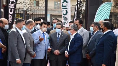 وزير الرياضة ومحافظ الغربية يشهدان الافتتاح الجزئي لنادي سيتي كلوب طنطا