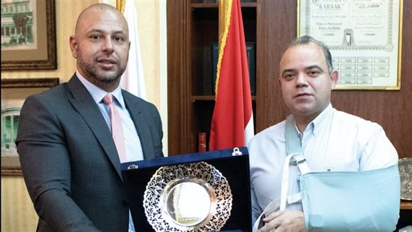 تكريم رئيس البورصة