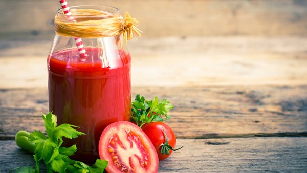 عصير الطماطم 