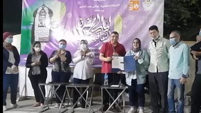 قصور الثقافة تختتم ليالي رمضان بأمسية شعرية وتكريم القائمين على البرنامج