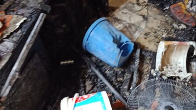 تفحم طفل رضيع في حريق بمنزل بالبحيرة نتيجة ماس كهربائي (صور) 