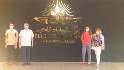 سفراء روسيا واليابان وبلجيكا بالقاهرة في زيارة للمتحف القومي للحضارة المصرية بالفسطاط (صور)