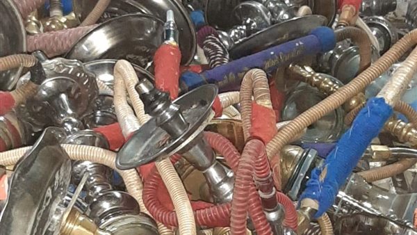 مصادرة شيشة - أرشيفية