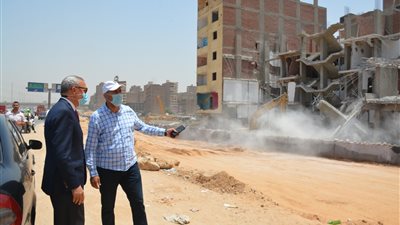 محافظ القليوبية يتفقد مشروع 