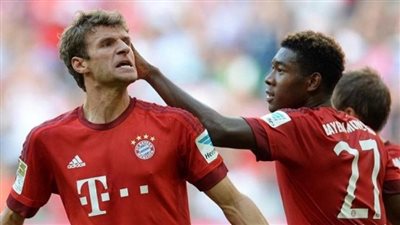 توماس مولر ودافيد ألابا يدخلان تاريخ الدوري الألماني