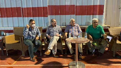 إدارة الزمالك تؤازر اللاعبين في المران قبل مواجهة الأهلي