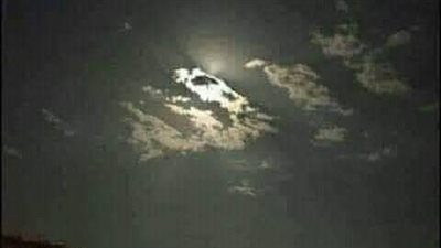 ظهور لفظ الجلالة في سماء بورسعيد ليلة الـ27 من رمضان (صور)