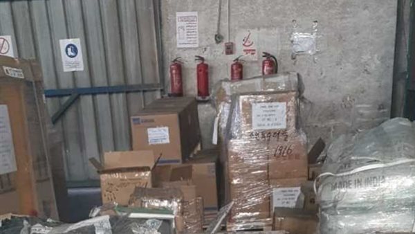 جانب من المضبوطات