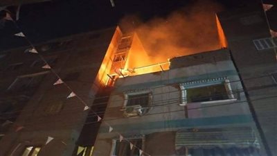 بسبب الحشرات.. مصرع ربة منزل حرقا داخل شقتها بحلوان