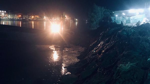 سقوط شاب من معدية