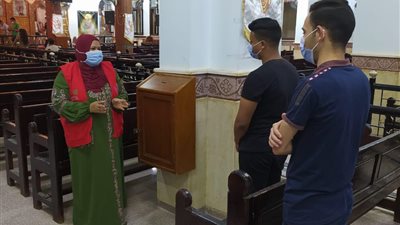 داخل المساجد والكنائس.. حملات لتوعية أهالي المنيا بفيروس كورونا