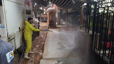 حملات تطهير وتعقيم مكبرة في المنيا لمواجهة كورونا