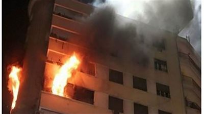 اندلاع حريق بشقة سكنية بمساكن كفر طهرمس بالجيزة