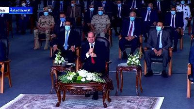 السيسي يفتتح محطة الإرشاد 