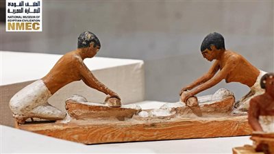 المتحف القومي للحضارة يعرض مجموعة من القطع الأثرية الخاصة بصناعة الخبز (صور)