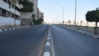 في أول أيام عيد الفطر.. شوارع وكورنيش سوهاج خالية من المواطنين